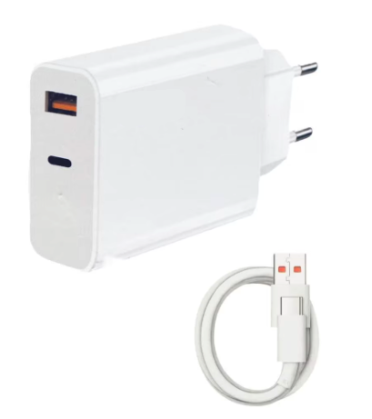 Incarcator de priza 120W inclus cablu 6A USB la USB C transfer date si incarcare